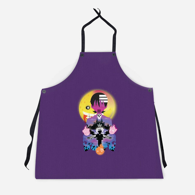 Resonance Of The Reaper-unisex kitchen apron-SwensonaDesigns