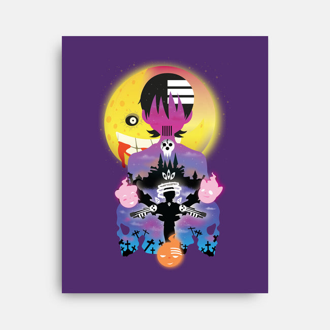 Resonance Of The Reaper-none stretched canvas-SwensonaDesigns