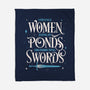 Strange Women-none fleece blanket-zawitees