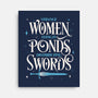 Strange Women-none stretched canvas-zawitees