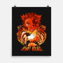 Set Your Heart Ablaze-none matte poster-constantine2454