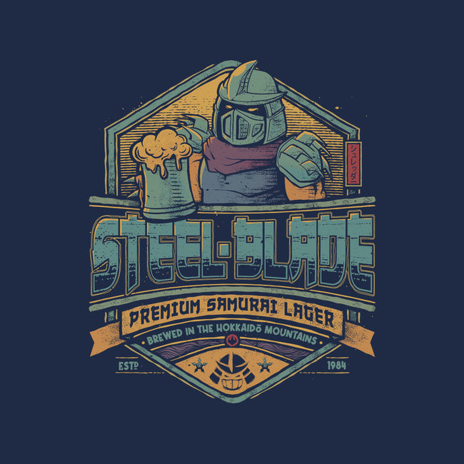 Steel Blade Lager-none stretched canvas-teesgeex