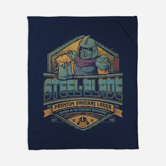 Steel Blade Lager-none fleece blanket-teesgeex