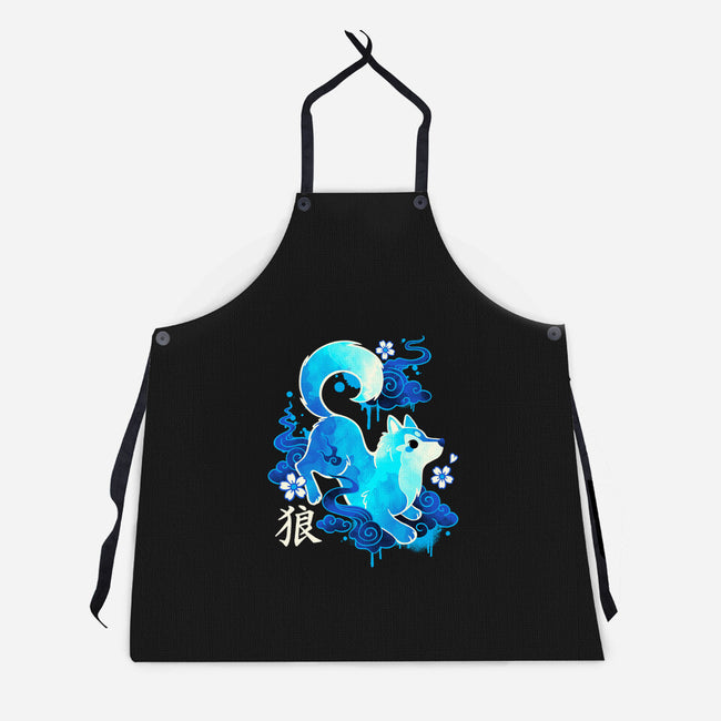 Wolf Spirit-unisex kitchen apron-NemiMakeit