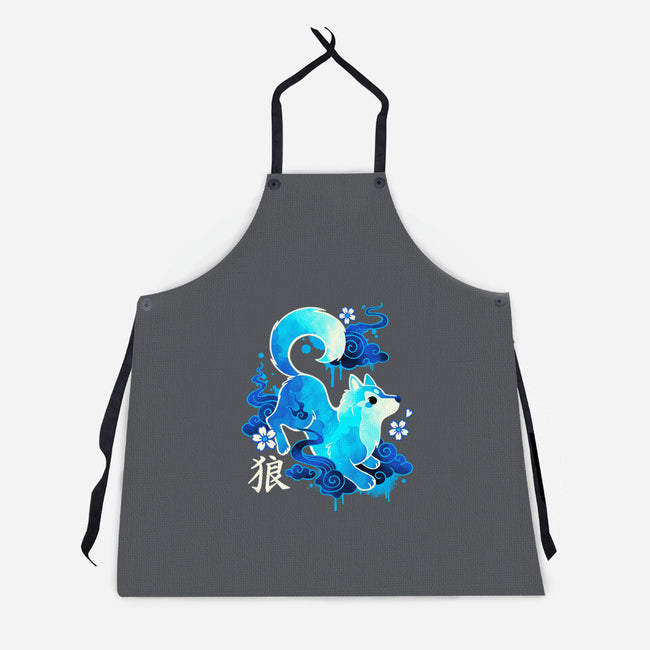 Wolf Spirit-unisex kitchen apron-NemiMakeit