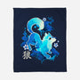 Wolf Spirit-none fleece blanket-NemiMakeit