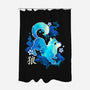 Wolf Spirit-none polyester shower curtain-NemiMakeit