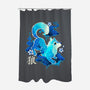 Wolf Spirit-none polyester shower curtain-NemiMakeit