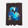 Wolf Spirit-none polyester shower curtain-NemiMakeit