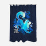Wolf Spirit-none polyester shower curtain-NemiMakeit