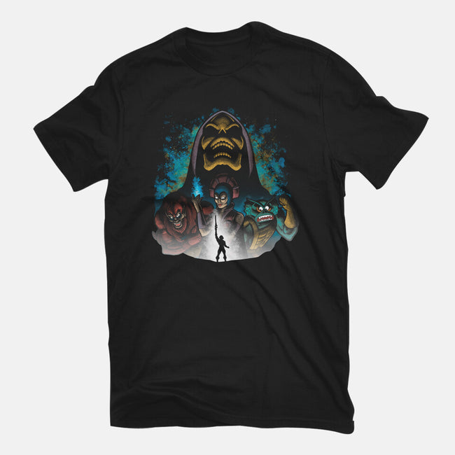 Villains Of Eternia-unisex basic tee-trheewood