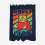 Guess I'll Die-none polyester shower curtain-ShirtGoblin