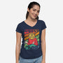 Guess I'll Die-womens v-neck tee-ShirtGoblin