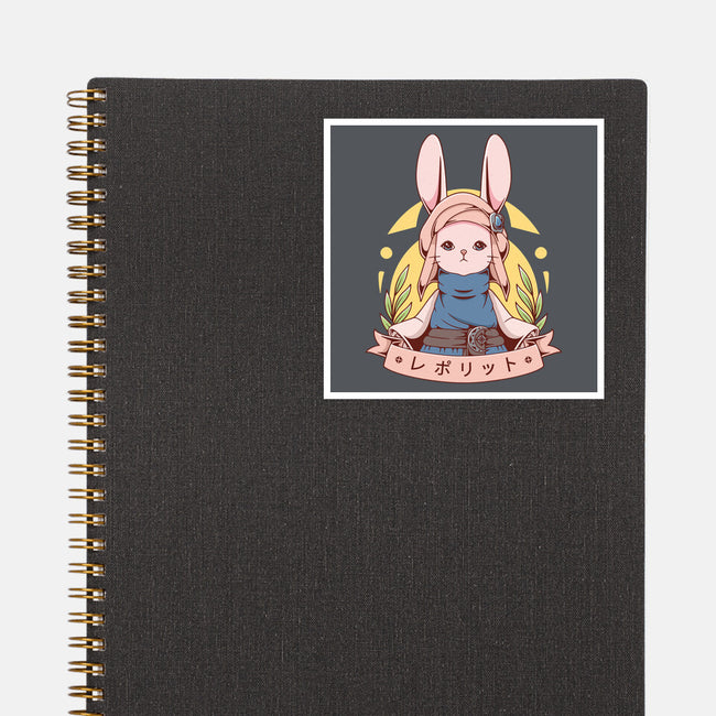 Loporrit-none glossy sticker-Alundrart