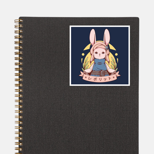 Loporrit-none glossy sticker-Alundrart