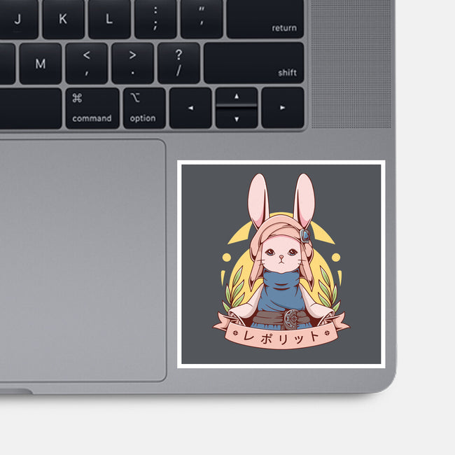 Loporrit-none glossy sticker-Alundrart