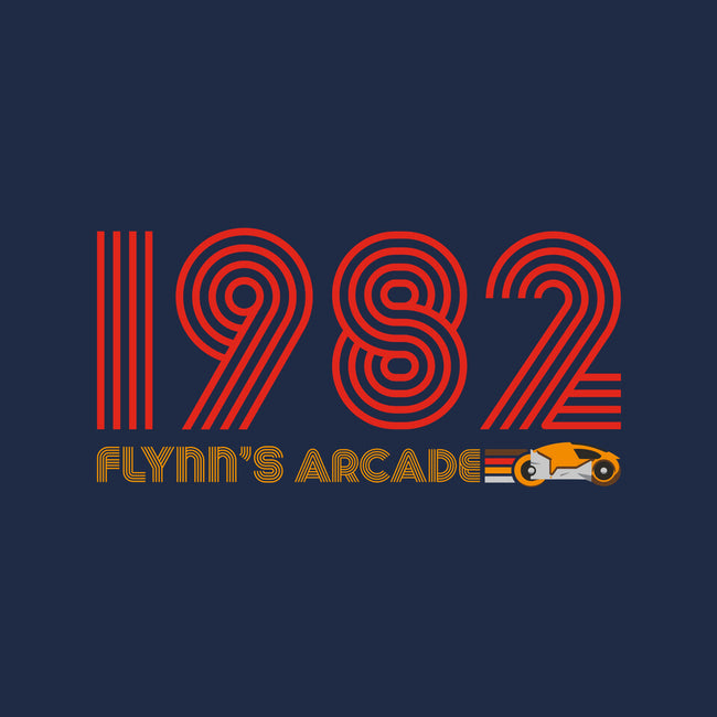 Flynn's Arcade 1982-none glossy sticker-DrMonekers