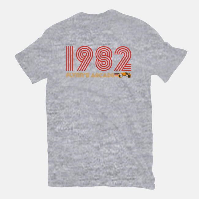 Flynn's Arcade 1982-mens basic tee-DrMonekers
