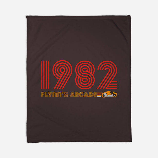Flynn's Arcade 1982-none fleece blanket-DrMonekers