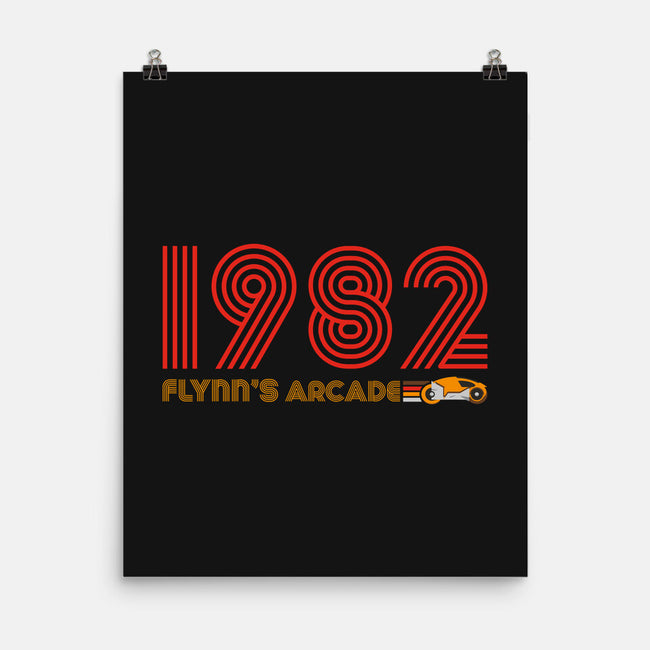 Flynn's Arcade 1982-none matte poster-DrMonekers