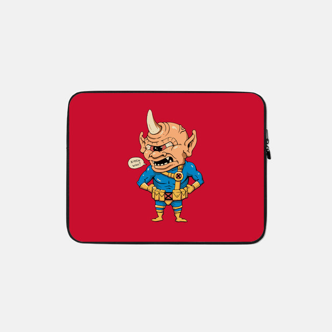 The First Cyclops-none zippered laptop sleeve-vp021
