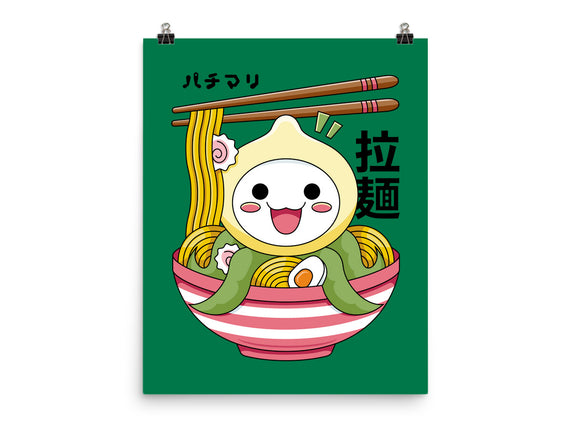 Kawaii Onion Octopus Ramen