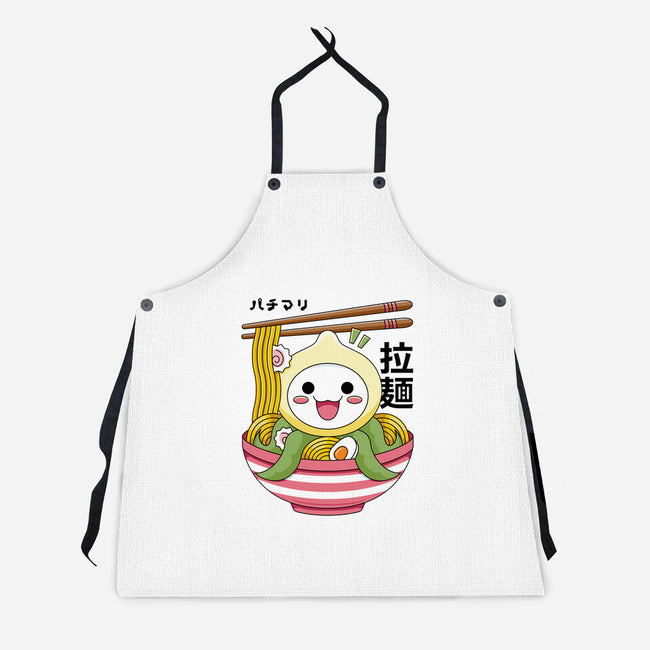 Kawaii Onion Octopus Ramen-unisex kitchen apron-Logozaste