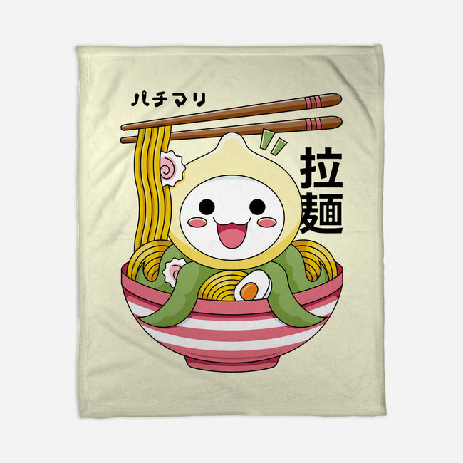 Kawaii Onion Octopus Ramen-none fleece blanket-Logozaste