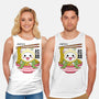 Kawaii Onion Octopus Ramen-unisex basic tank-Logozaste