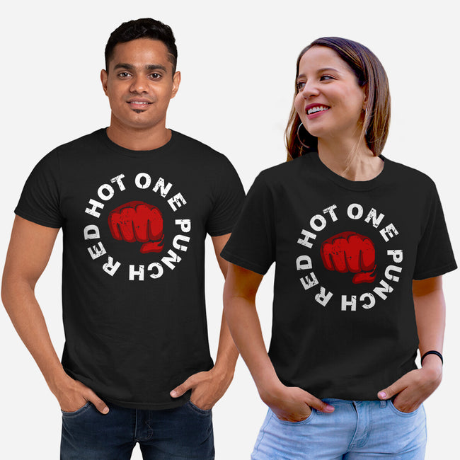 Red Hot One Punch-unisex basic tee-Melonseta