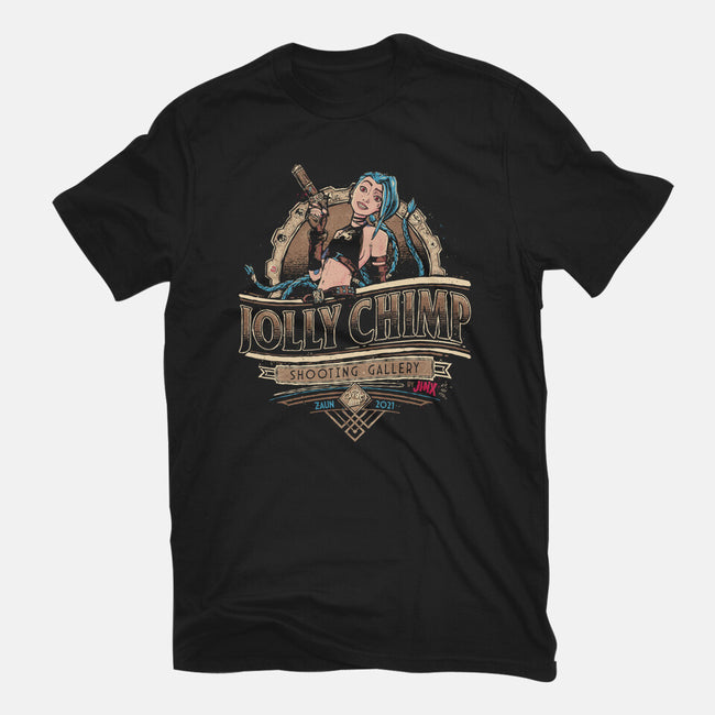 Jolly Chimp-mens basic tee-teesgeex