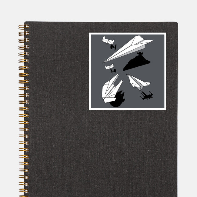 Paper Wars-none glossy sticker-DrMonekers