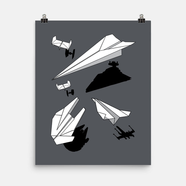 Paper Wars-none matte poster-DrMonekers