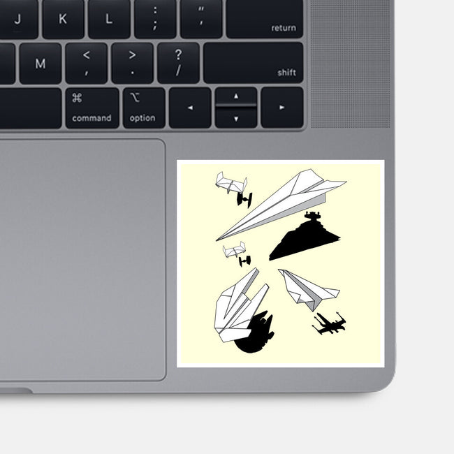 Paper Wars-none glossy sticker-DrMonekers