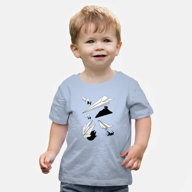 Paper Wars-baby basic tee-DrMonekers