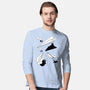 Paper Wars-mens long sleeved tee-DrMonekers