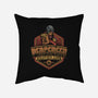 Peacebeer-none removable cover throw pillow-teesgeex