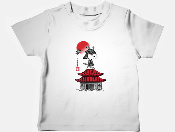 Beagle Samurai Sumi-E