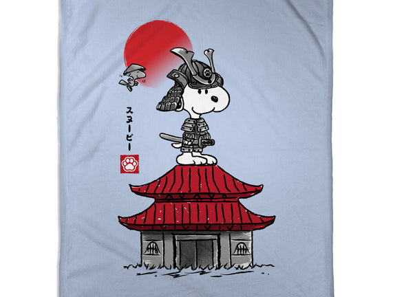 Beagle Samurai Sumi-E