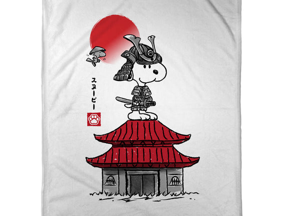 Beagle Samurai Sumi-E