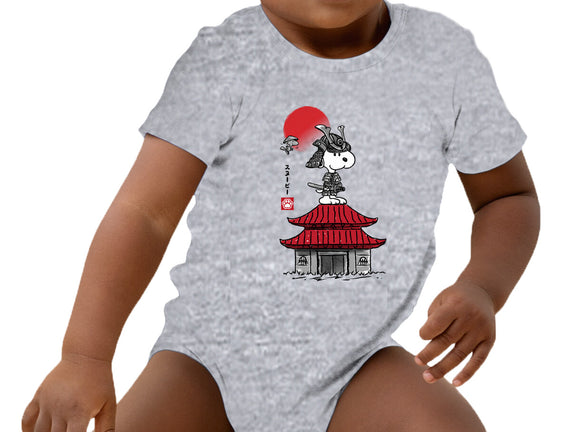 Beagle Samurai Sumi-E