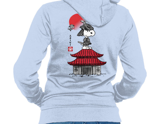 Beagle Samurai Sumi-E