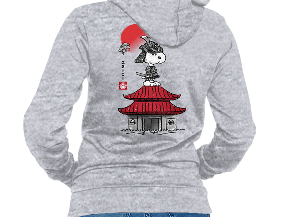 Beagle Samurai Sumi-E