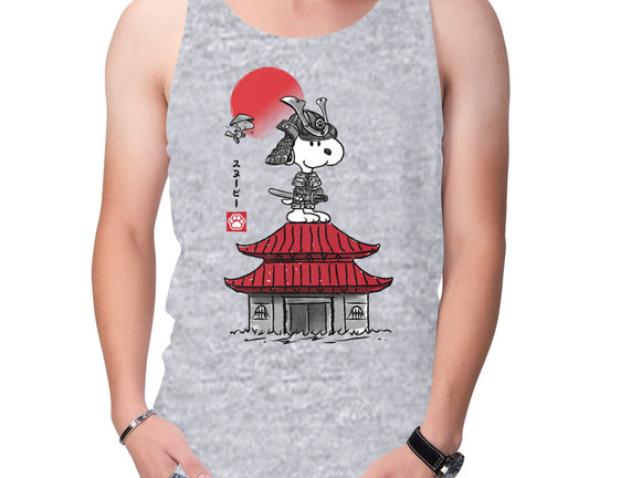 Beagle Samurai Sumi-E