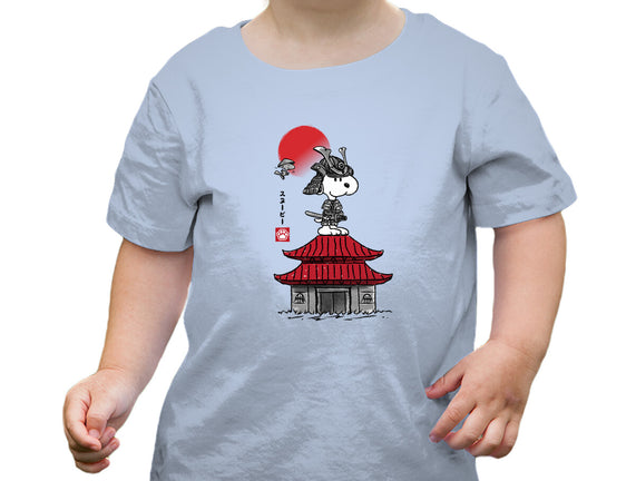 Beagle Samurai Sumi-E