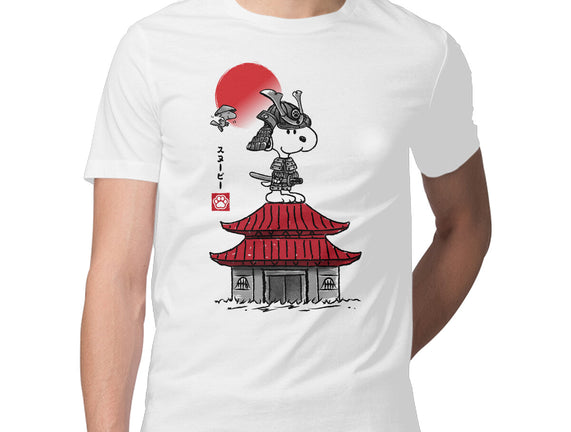 Beagle Samurai Sumi-E