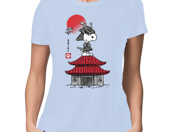 Beagle Samurai Sumi-E