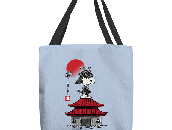 Beagle Samurai Sumi-E