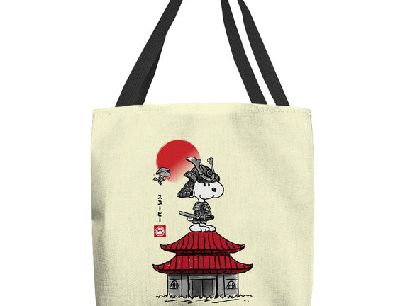 Beagle Samurai Sumi-E