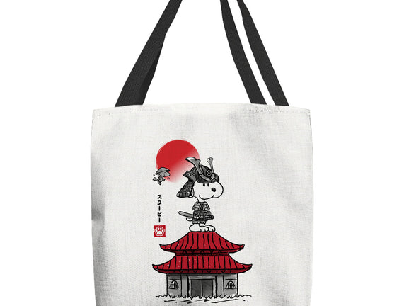 Beagle Samurai Sumi-E